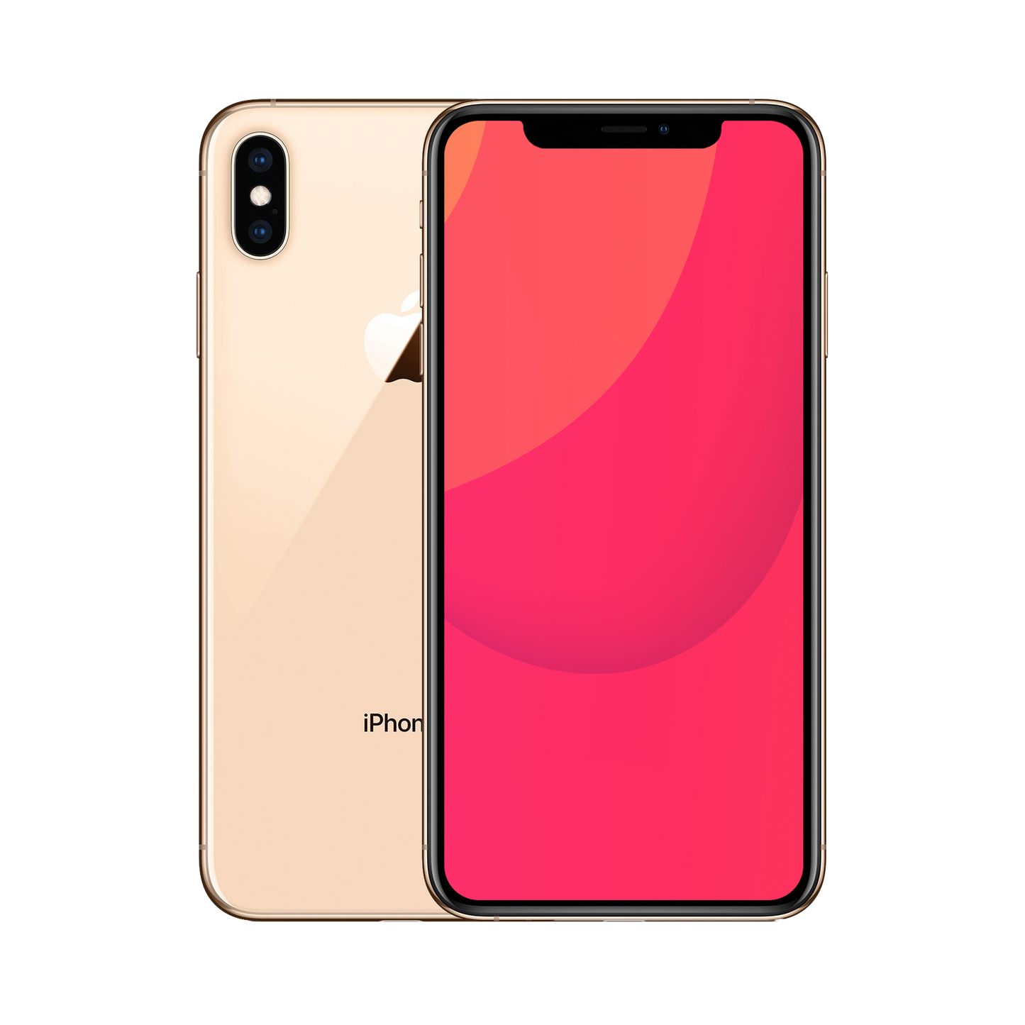 iPhone XS 64GB Pre Owned in Gold - back view
