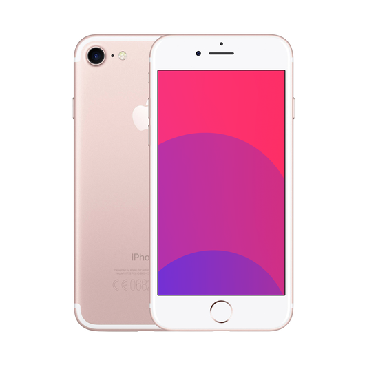 iPhone 7 32GB Pre Owned in Pink back view