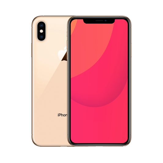 iPhone XS 64GB Pre Owned in Gold - back view